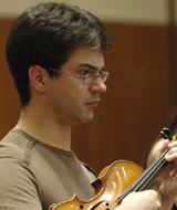 Joan Rouzaud, violon de l'orchestre